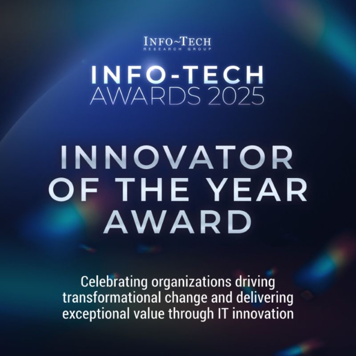 Prix Info-Tech 2025 de l’Innovateur de l’année reconnaissant le travail de Jean Fahmy